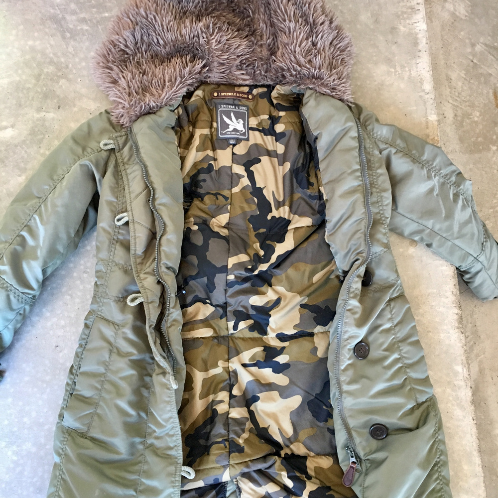 Womens Green Spiewak Chestnut parka